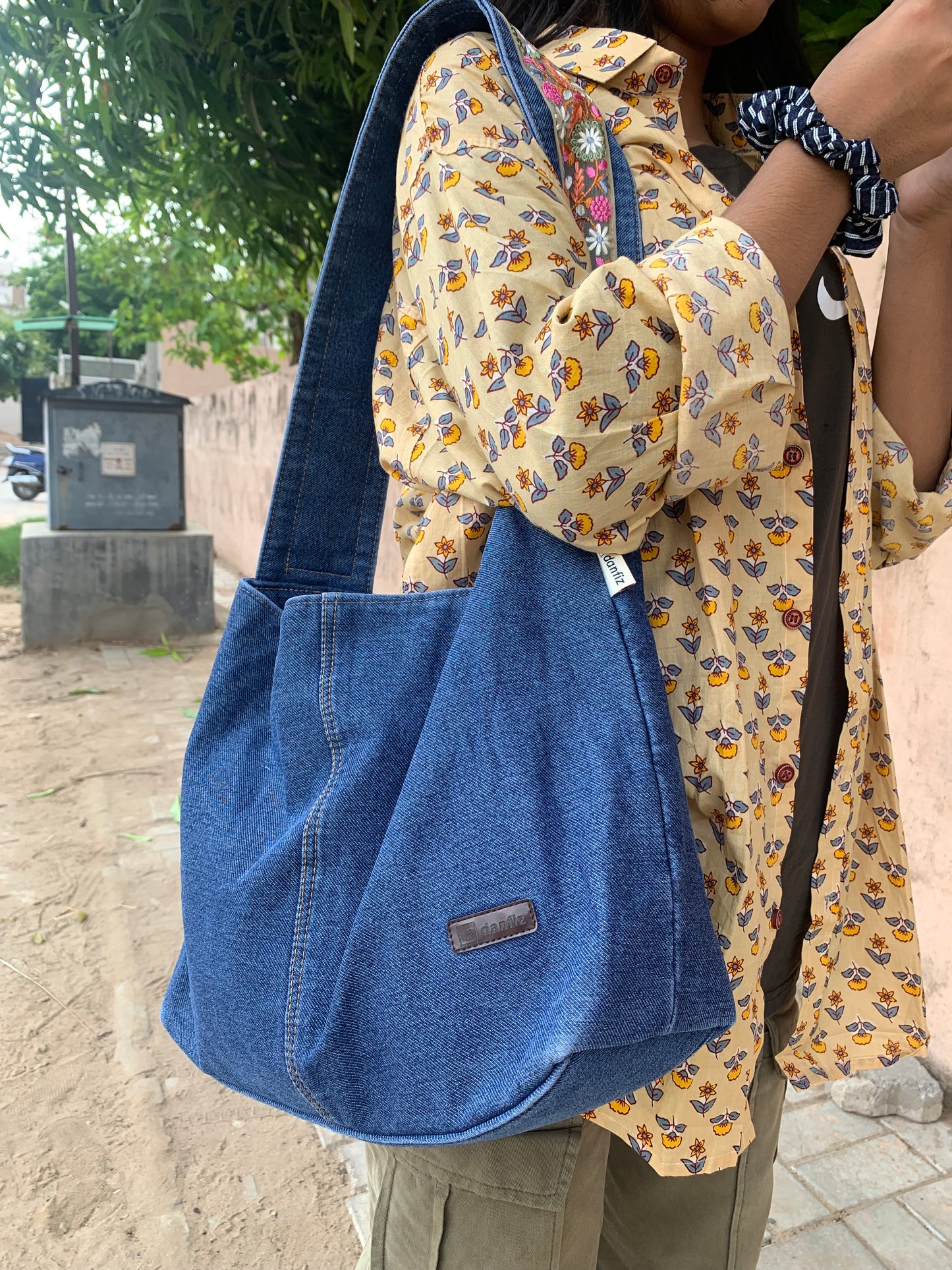 Denim Swift sack (fruit punch)