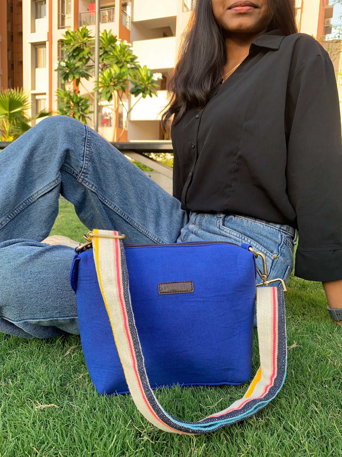 Everyday sling (electric blue)