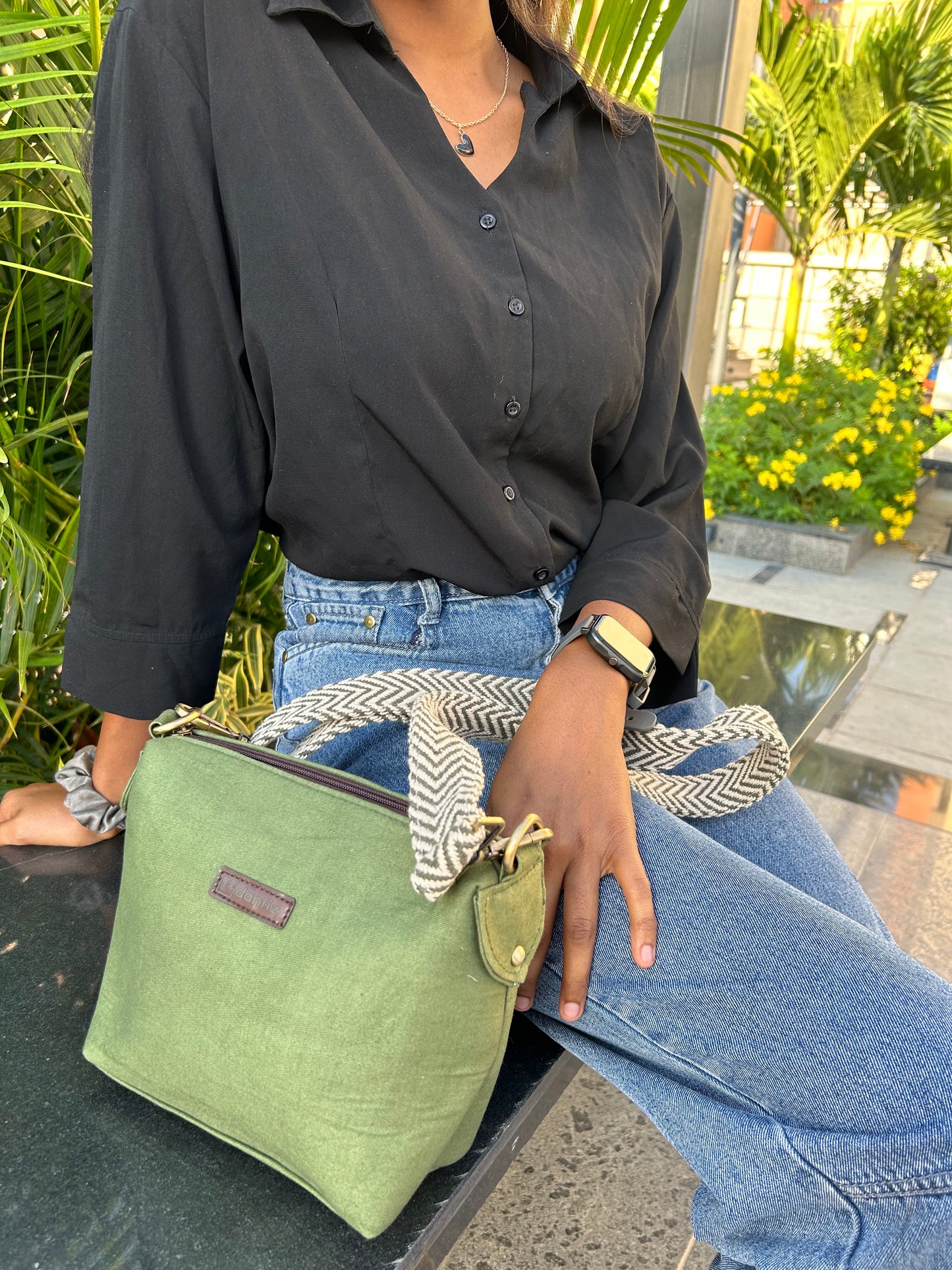 Everyday sling (fern green)