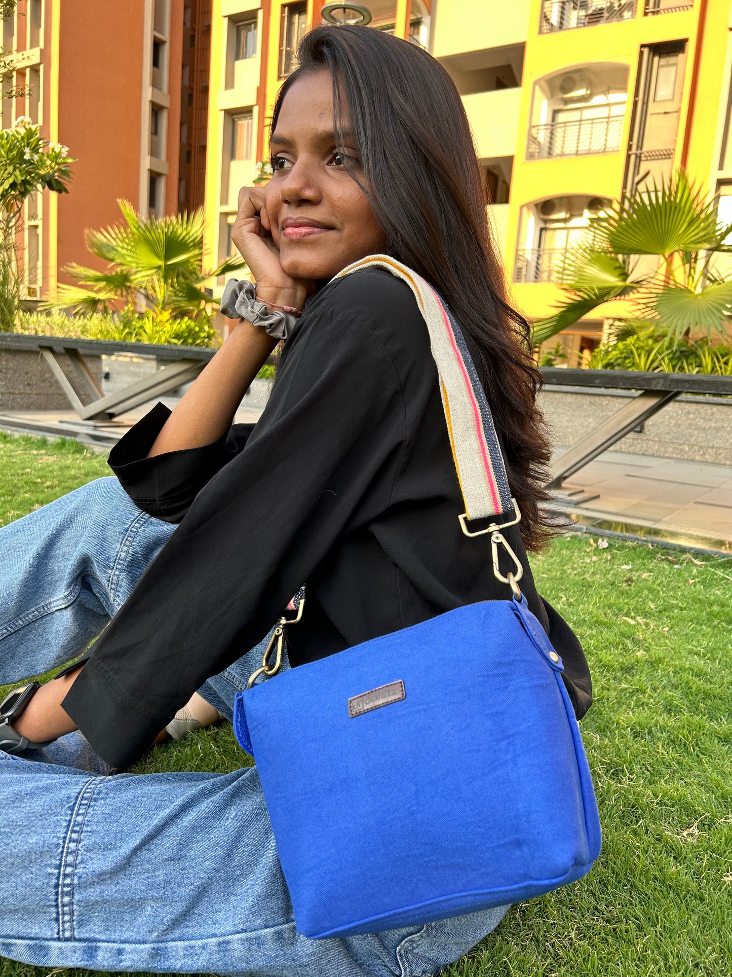 Everyday sling (electric blue)